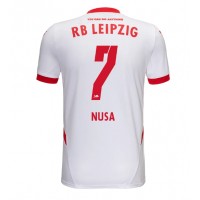 RB Leipzig Antonio Nusa #7 Hjemmebanetrøje 2024-25 Kortærmet